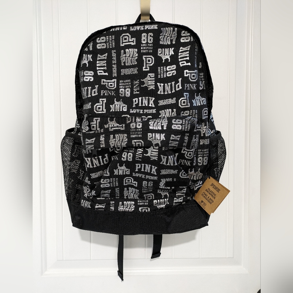 NWT PINK Victoria Secret CLASSIC BACKPACK